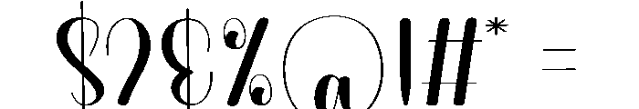 Bundle Font OTHER CHARS