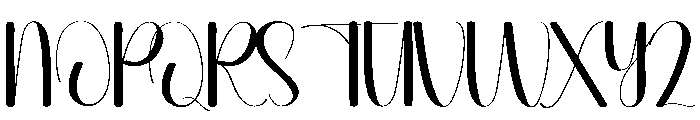 Bundle Font UPPERCASE