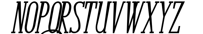 Bunga Cengkih Bold Italic Font LOWERCASE