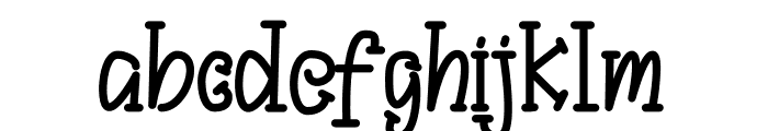 Bungah Font LOWERCASE