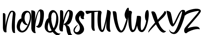 Bungalow Demo Font UPPERCASE