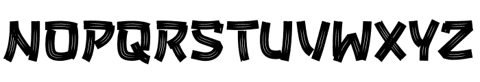 Bunkasai Regular Font UPPERCASE