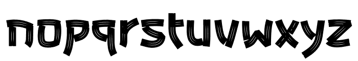 Bunkasai Regular Font LOWERCASE