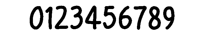 Bunny Cartoon Font OTHER CHARS