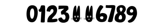 Bunny Daydream DEMO Regular Font OTHER CHARS
