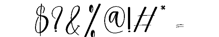 Bunny Easter Font OTHER CHARS