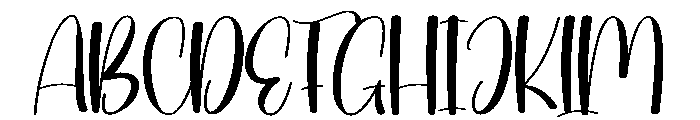 Bunny Easter Font UPPERCASE