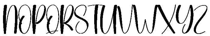 Bunny Easter Font UPPERCASE