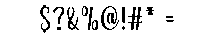 Bunny Girl Font OTHER CHARS
