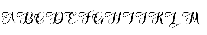 Bunny Girl Font UPPERCASE