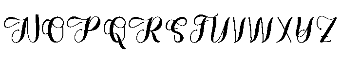 Bunny Girl Font UPPERCASE