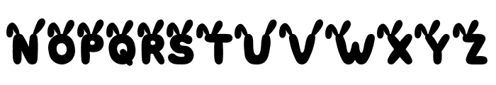 Bunny Gloff PERSONAL USE ONLY! Font UPPERCASE