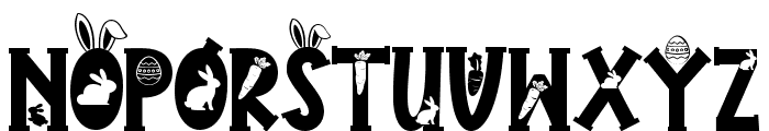 Bunny Holiday Font UPPERCASE