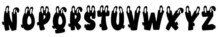 Bunny PERSONAL USE ONLY! Font LOWERCASE