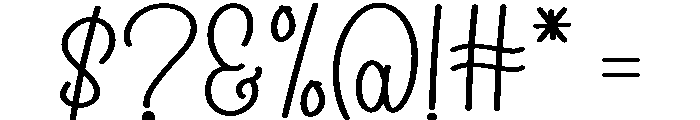 Bunny Spring1 Font OTHER CHARS