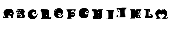 Bunolagus Magica Regular Font UPPERCASE