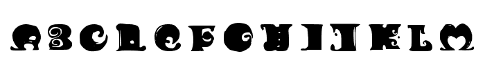 Bunolagus Magica Regular Font LOWERCASE