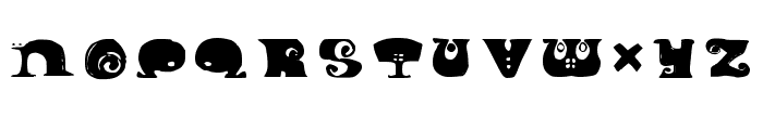 Bunolagus Magica Regular Font LOWERCASE