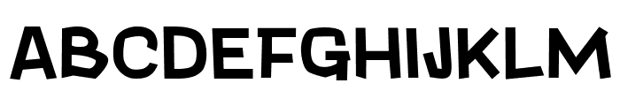 Bunta One Kana DB Font UPPERCASE