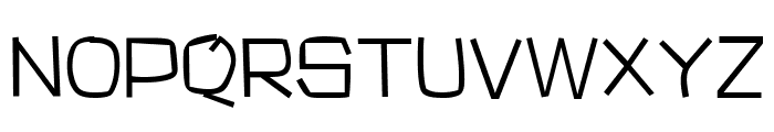 Bunta One Kana L Font UPPERCASE