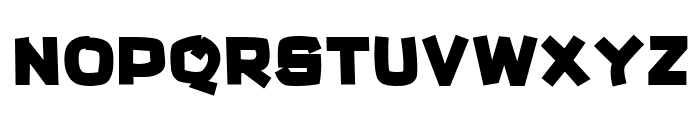 Bunta One Kana U Font UPPERCASE