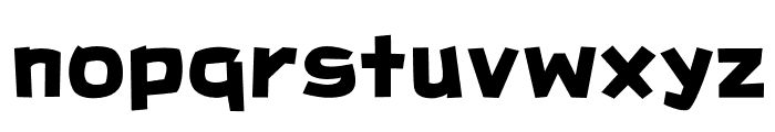 Bunta One KanaB Font LOWERCASE