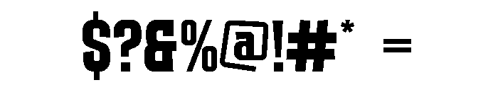 Bureos Font OTHER CHARS