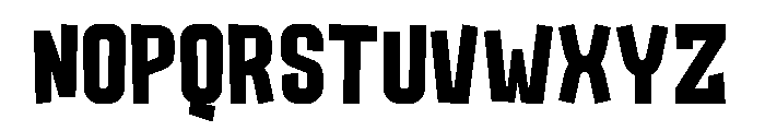 Bureos Font UPPERCASE