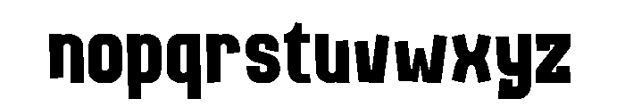 Bureos Font LOWERCASE