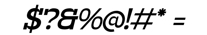 Burgela DEMO VERSION Italic Font OTHER CHARS