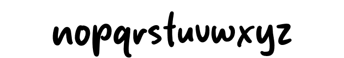 Burger Steak Font LOWERCASE