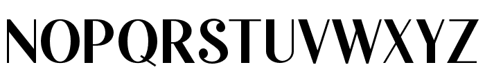 Burgundy DEMO Font UPPERCASE