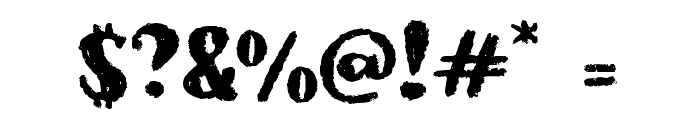 Burled Walnut Font OTHER CHARS