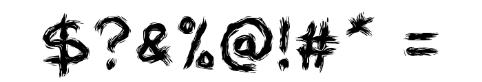 Burnart Font OTHER CHARS