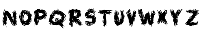 Burnart Font UPPERCASE