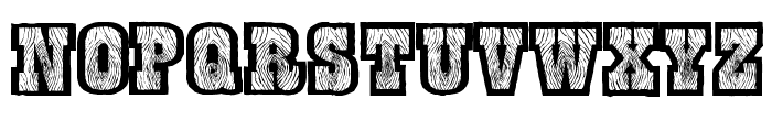 BurrisGhostTown Font UPPERCASE