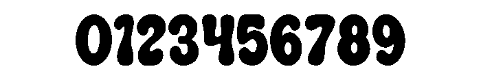 Burst Bubble Regular Font OTHER CHARS