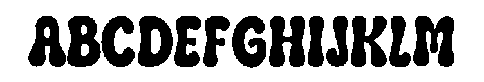 Burst Bubble Regular FONT