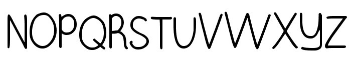 Burst My Bubble Font UPPERCASE