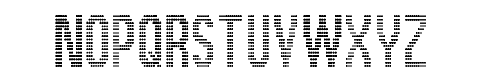 BusMatrix Condensed Condensed Font UPPERCASE