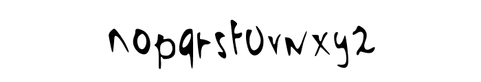 Bustamante_font Font LOWERCASE