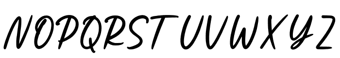 Busteball Personal Use Font UPPERCASE