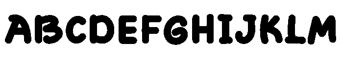 Busy Backpack Demo Font UPPERCASE