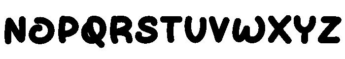 Busy Backpack Demo Font UPPERCASE