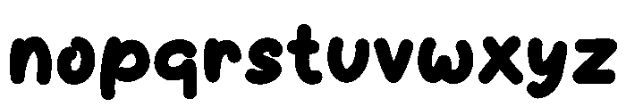 Busy Backpack Demo Font LOWERCASE
