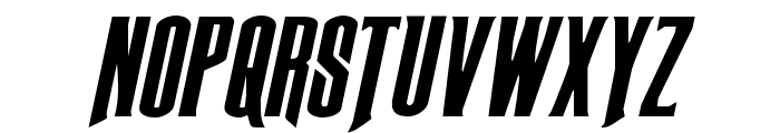 Butch & Sundance Expanded Italic Font UPPERCASE