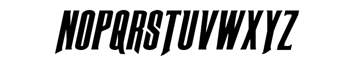 Butch & Sundance Expanded Italic Font LOWERCASE