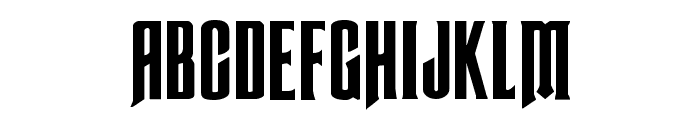 Butch & Sundance Expanded Font LOWERCASE