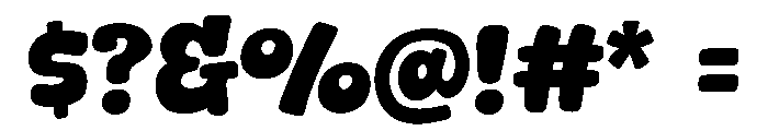 Butflow Font OTHER CHARS