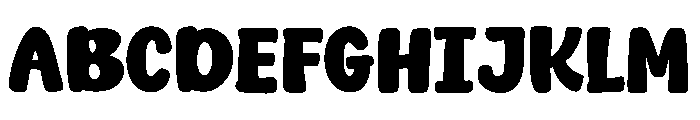 Butflow Font UPPERCASE